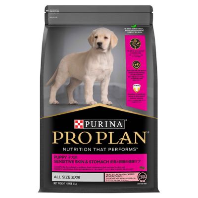 Pro Plan Puppy Sensitive Skin &amp; Stomach Salmon &amp; Mackerel Formula Dry Dog Food