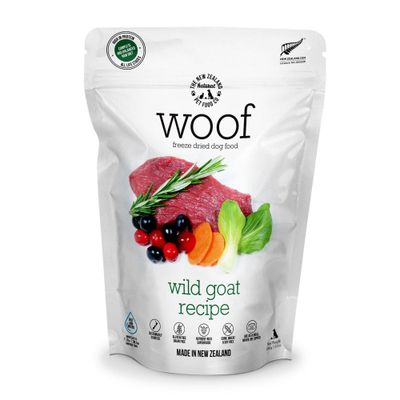 Woof Freeze Dried Dog Food - Wild Goat