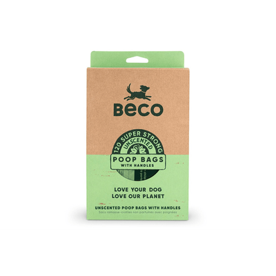 Beco Poop Bags with Handle - Unscented