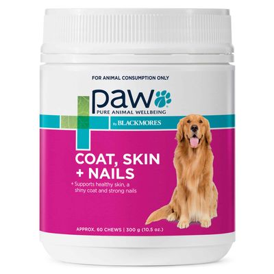 Blackmores PAW Coat Skin + Nails Chews - 300g