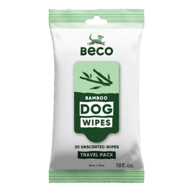 Beco Unscented Bamboo Dog Wipes