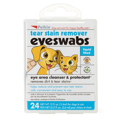 Petkin Eye &amp; Tear Swabs - 24 Pack