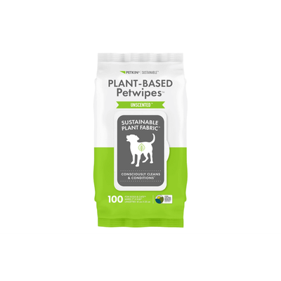 Petkin Plant Based Wipes - Unscented