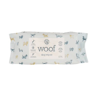 Woof Manuka Honey Dog Wipes - 80 Pack