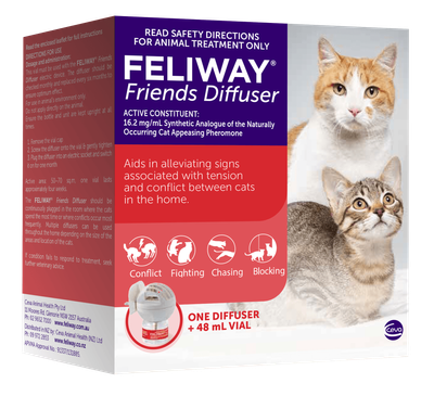 Feliway Friends Diffuser for Cats plus 48ml Refill