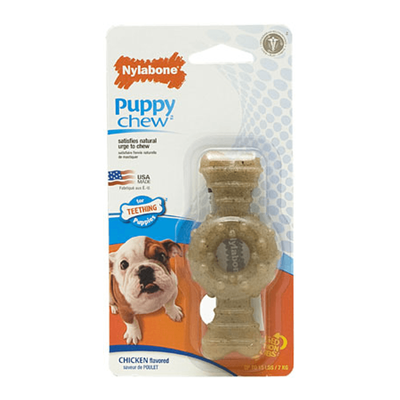 Nylabone Puppy Ring Bone Chew Toy