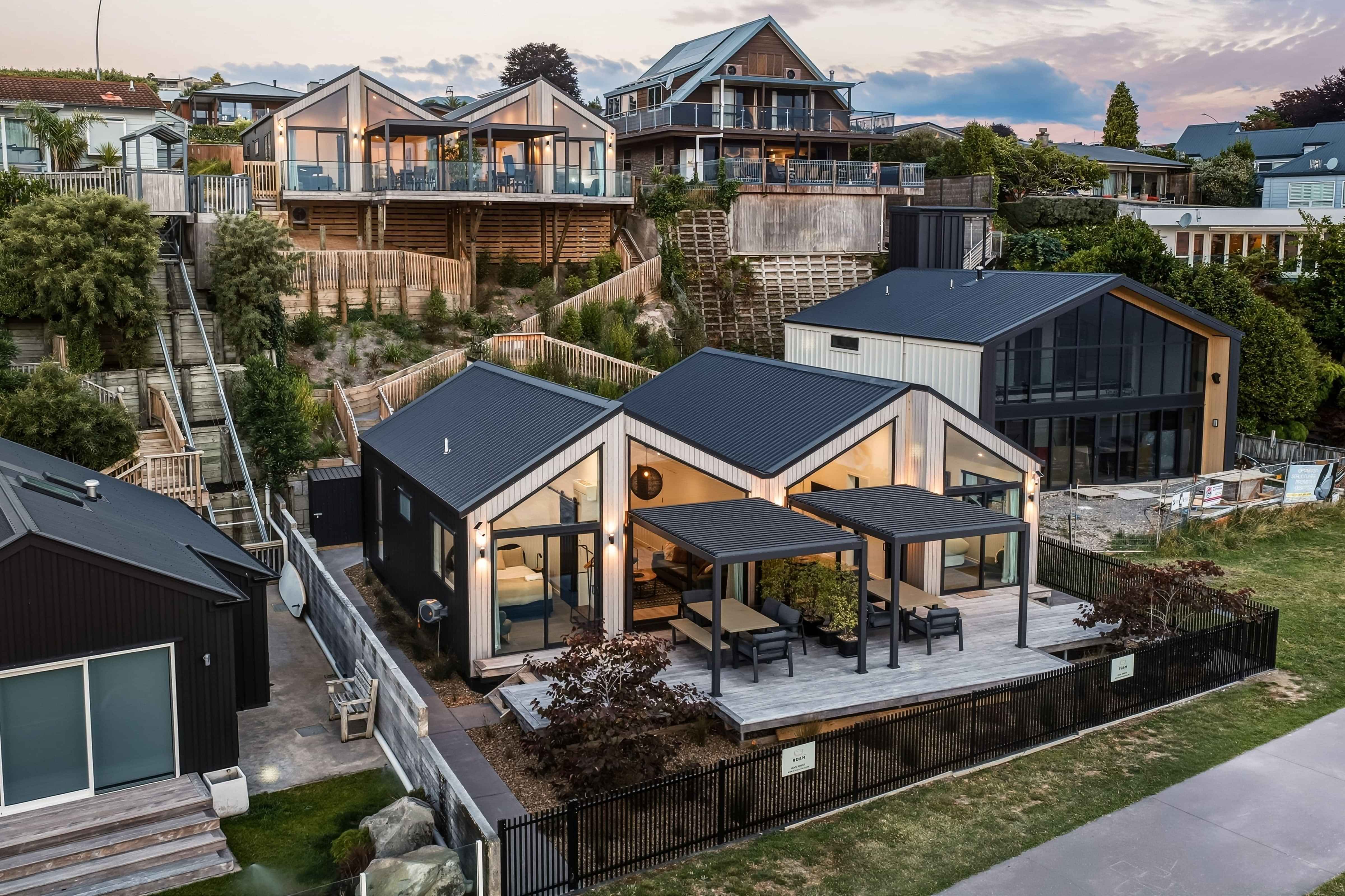 Lakefront accommodation at in Taupo, New Zealand