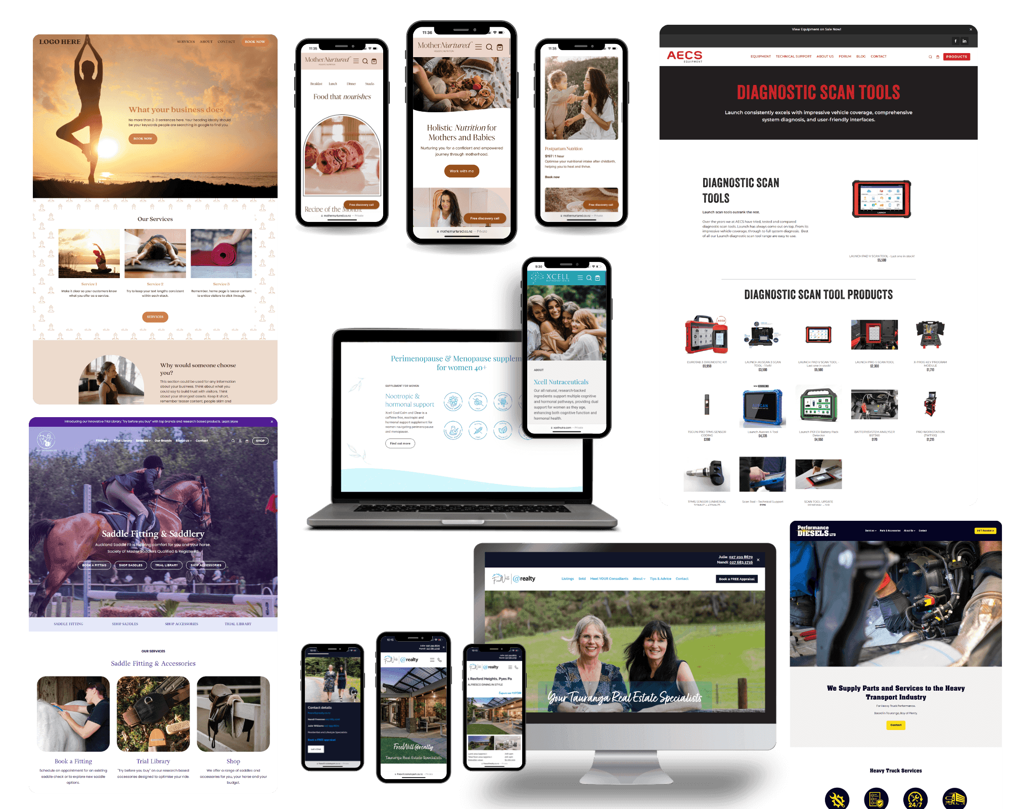 Whakamarama Website Designer
