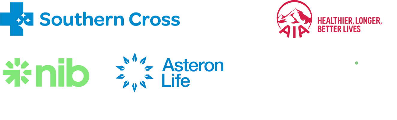 southern cross, fidelity life, AIA, NIB, Asteron life, partners life, chubb. Powered by Rapsons