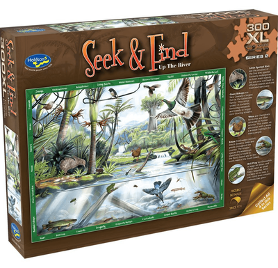 Holdson 300 XL Piece Jigsaw Puzzle Seek &amp; Find S2 - Up The River