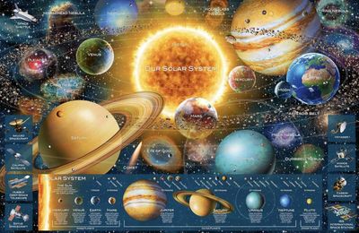 Ravensburger 5000 Piece Jigsaw Puzzle Space Odyssey