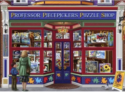 Bluebird 1000 Piece Jigsaw Puzzle Professor Puzzles