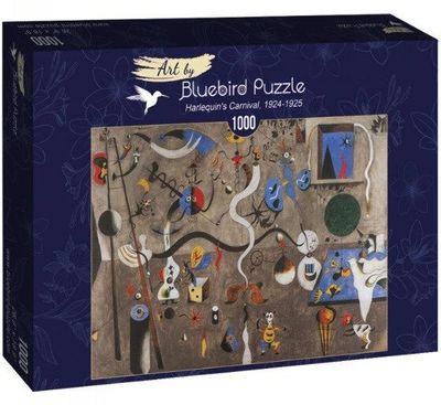 Bluebird Art 1000 Piece Jigsaw Puzzle Joan Miro - The Harlequin's ...