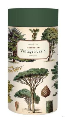 Cavallini &amp; Co  1000 Piece Vintage Poster Jigsaw Puzzle: Trees