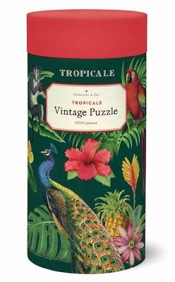 Cavallini &amp; Co 1000 Piece Jigsaw Puzzle: Tropicale