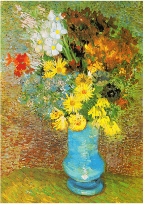 Enjoy 1000 Piece Jigsaw Puzzle  Vincent Van Gogh: Vase with Daisies and Anemones
