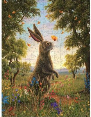 Pomegranate 300 Piece Jigsaw Puzzle Robert Bissell: The Kiss