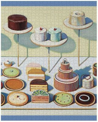Pomegranate 1000 Piece Jigsaw Puzzle Wayne Thiebaud: Cakes &amp; Pies