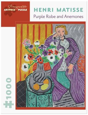 Pomegranate 1000 Piece Jigsaw Puzzle Matisse: Purple Robes &amp; Anemones