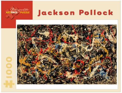 Pomegranate 1000 Piece Jigsaw Puzzle: Jackson Pollock - Convergence
