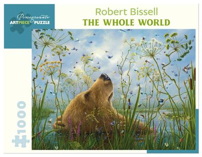 Pomegranate 1000 Piece Jigsaw Puzzle: ROBERT BISSELL: THE WHOLE WORLD