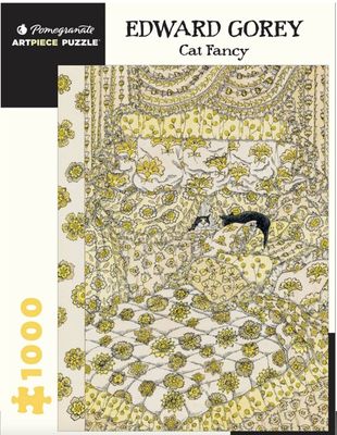 Pomegranate 1000 Piece Jigsaw Puzzle: EDWARD GOREY: CAT FANCY