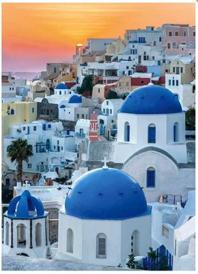 Clementoni 1000 Piece Jigsaw Puzzle: Santorini