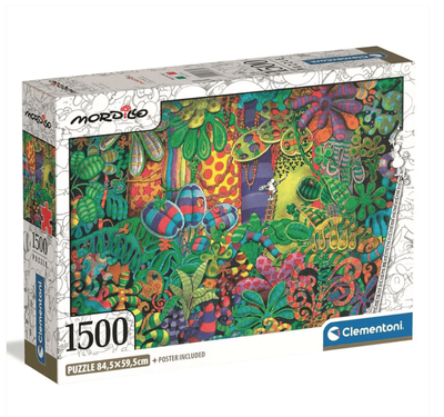 Clementoni 1500 Piece Jigsaw Puzzle Mordillo The Painter