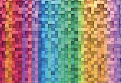 Clementoni 1500 Piece Jigsaw Puzzle Colourbloom Collection Pixel