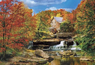 Clementoni 2000 Piece Jigsaw Puzzle Glade Creek Grist Mill
