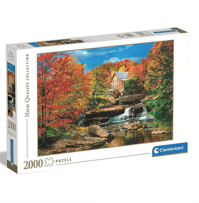 Clementoni 2000 Piece Jigsaw Puzzle Glade Creek Grist Mill