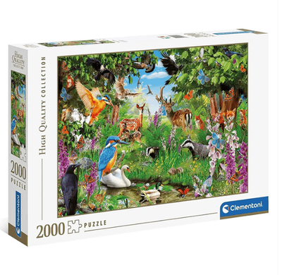 Clementoni 2000 Piece Jigsaw Puzzle: Fantastic Forest