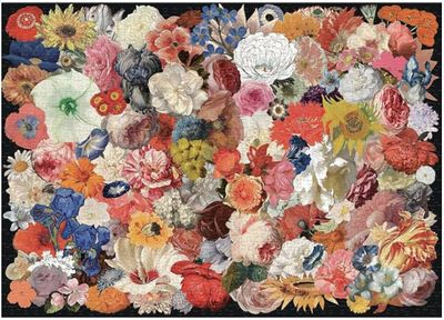 Unemployed Philosophers Guild 1000 Piece Jigsaw Puzzle: Great Flowers Of Art