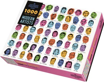 Unemployed Philosophers Guild 1000 Piece Jigsaw Puzzle: Modern Artists