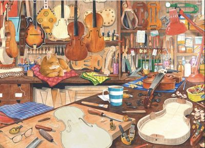 Holdson 1000 Piece Jigsaw Puzzle Made For You Luthiers Workshop