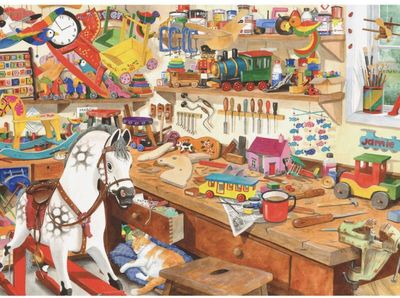 Holdson 1000 Piece Jigsaw Puzzle Made For You Toymakers Workshop