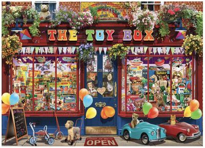 Holdson 1000 Piece Jigsaw Puzzle Time To Shop  The Toy Box