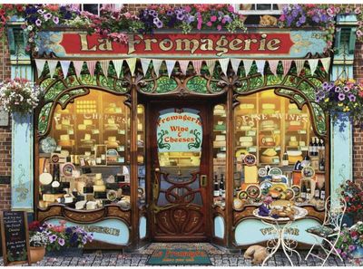 Holdson 1000 Piece Jigsaw Puzzle Time To Shop Fromagerie