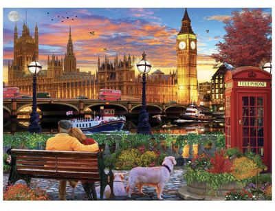 Holdson 1000 Piece Jigsaw Puzzle Travel Abroad On The Thames London