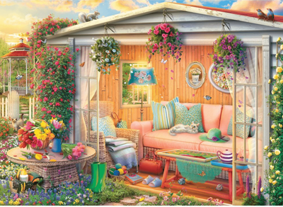 Holdson 1000 Piece Jigsaw Puzzle His &amp; Hers She Shed