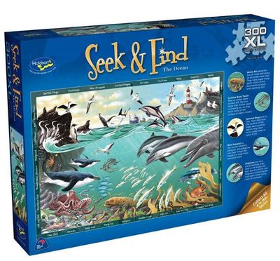 Holdson 300XL Piece Jigsaw Puzzle Seek &amp; Find The Ocean