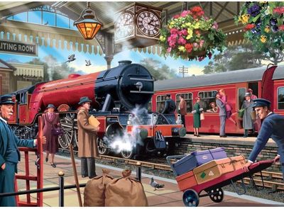 Holdson 500XL Piece Jigsaw Puzzle Regency  Collection All Aboard