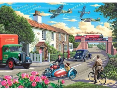 Holdson 500XL Piece Jigsaw Puzzle Regency  Collection Protect &amp; Serve