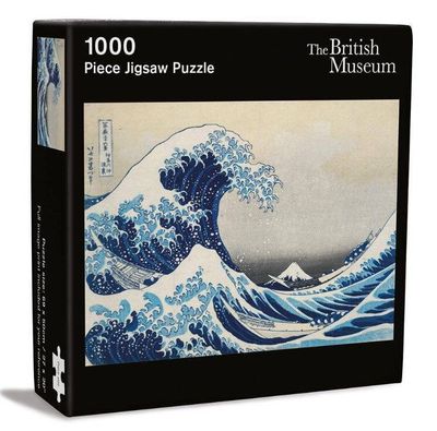 Museums &amp; Galleries 1000 Piece Jigsaw Puzzle Hokusai Great Wave
