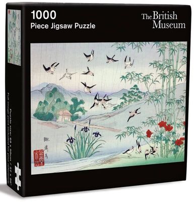 Museums &amp; Galleries 1000 Piece Jigsaw Puzzle Sparrows &amp; Bamboo