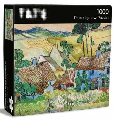 Museums &amp; Galleries 1000 Piece Jigsaw Puzzle: Farms Near Auvers Van Gogh
