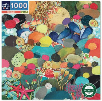 eeBoo 1000 Piece Jigsaw Puzzle Pebbles