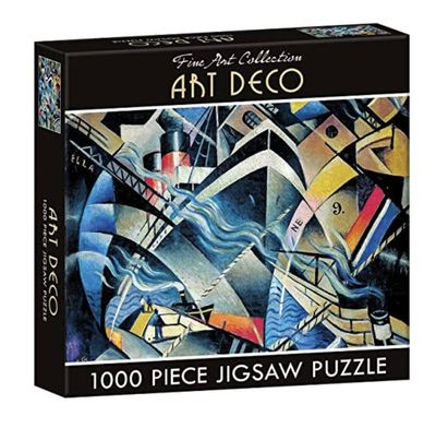 Gifted Stationery 1000 Piece Jigsaw Puzzle Art Deco The Arrival