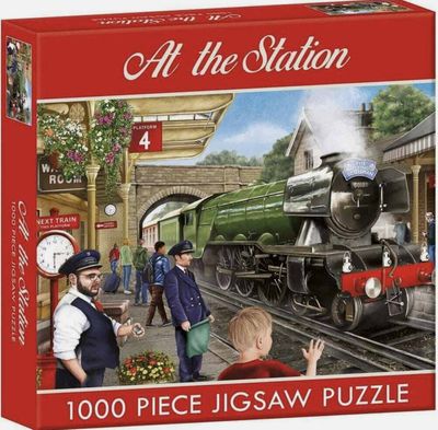 Gifted Stationery 1000 Piece Jigsaw Puzzle At The Station