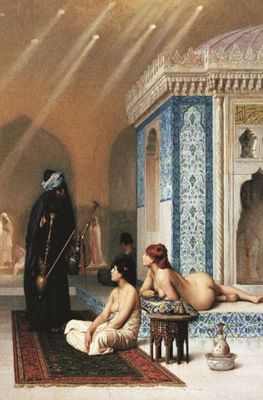 Gold 1000 Piece Puzzle Jean-L&eacute;on G&eacute;r&ocirc;me: The Pool Of  Harem